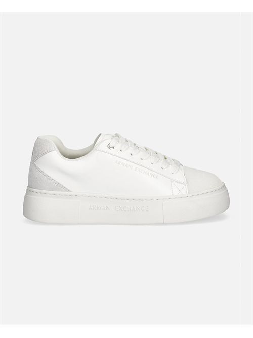 AX women's sneakers with contrasting inserts ARMANI EXCHANGE | XW002154-AF19536U0011